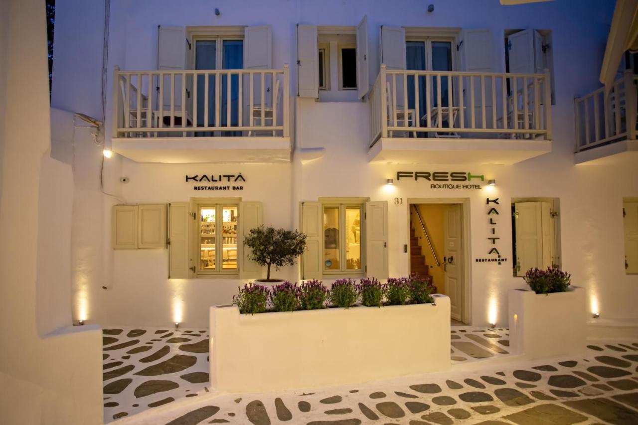 Fresh Boutique Hotel Mykonos Town Kültér fotó