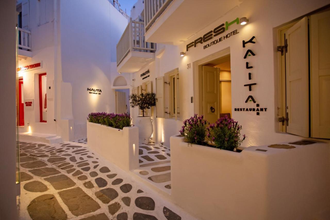 Fresh Boutique Hotel Mykonos Town Kültér fotó